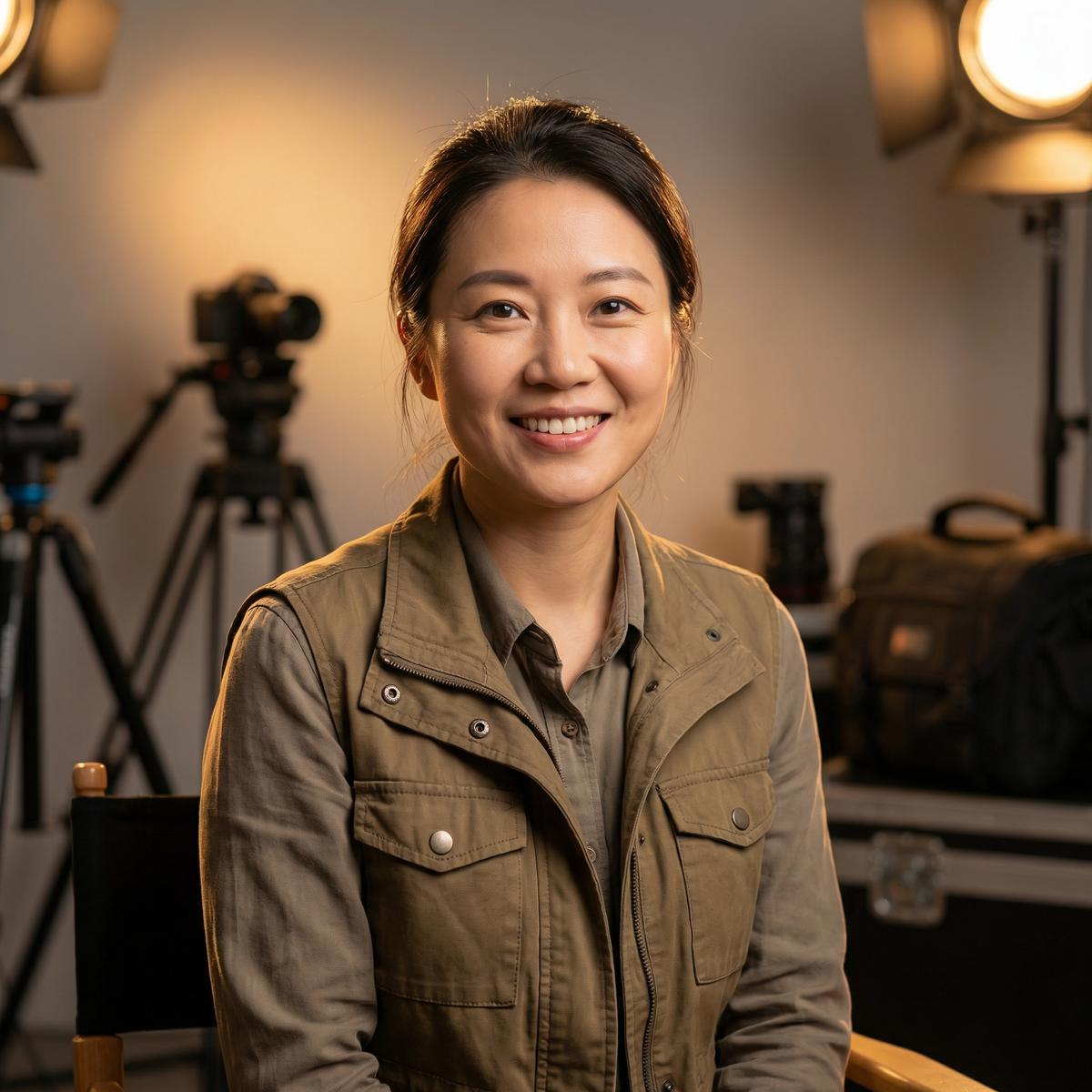 捷克街头导演林晓薇